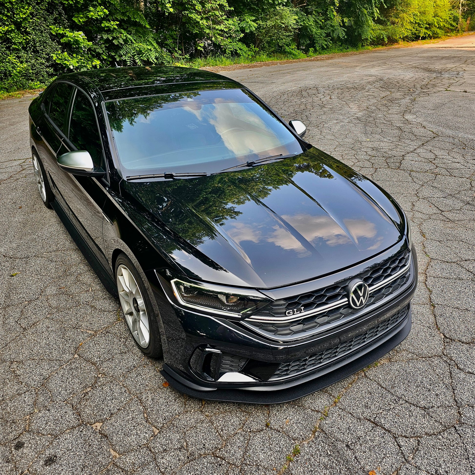 MK7 MK7.5 Facelift Jetta GLI Front Lip Rub Strip splitter 2019 2020 2021 2022 2023 2024