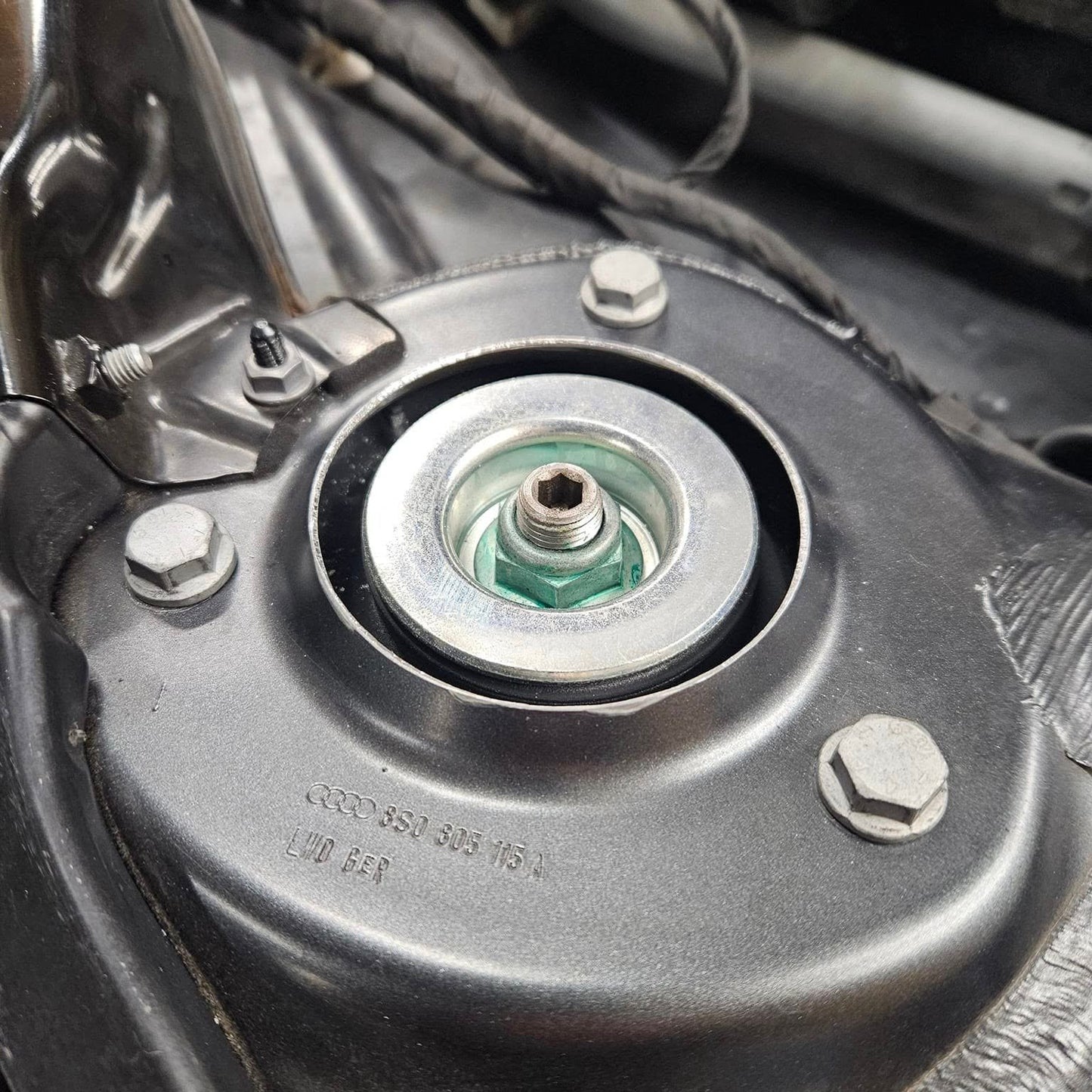 Strut Tower Drilling Guide for PQ35 - VW
