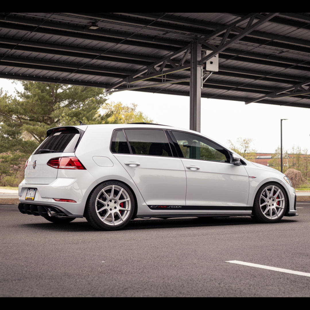 MK7.5 Golf GTI 2018 2019 2020 2021 Rear diffuser spats
MK7 MK7.5 GTI Side Skirt lip Skirts Extension side splitters 2015 2016 2017 2018 2019 2020