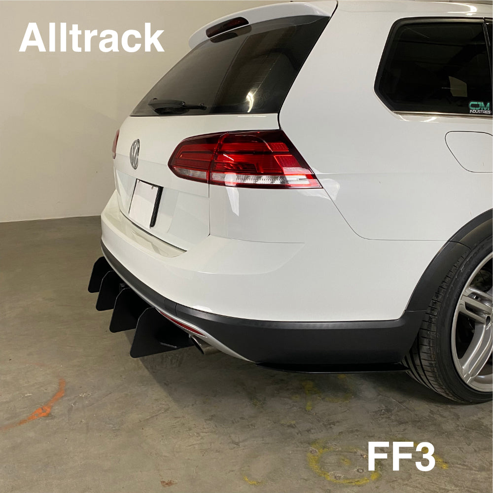 MK7 Alltrack Diffuser 2017 2018 2019 VW Volkswagen