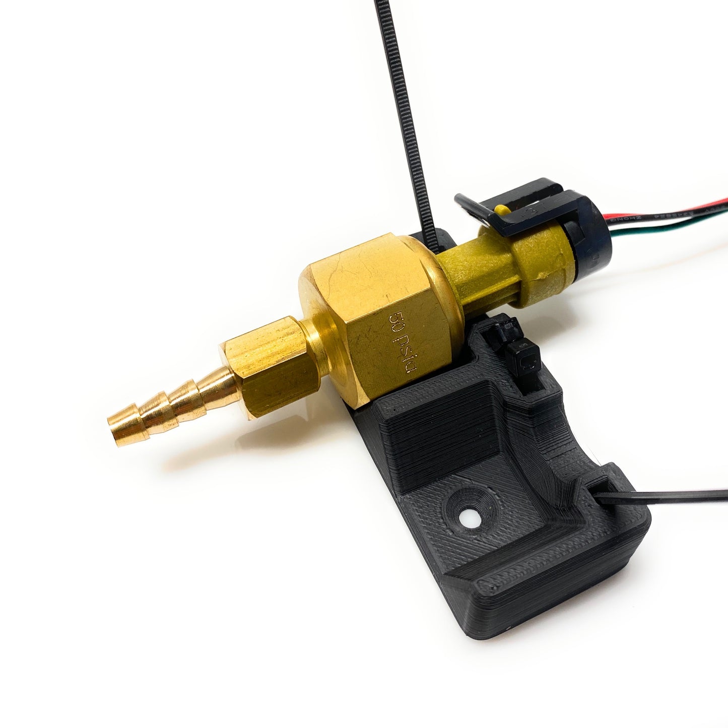 Gauge Sensor Mounting Bracket (AEM gauge sensor) (DIGITAL DOWNLOAD NON-REFUNDABLE)