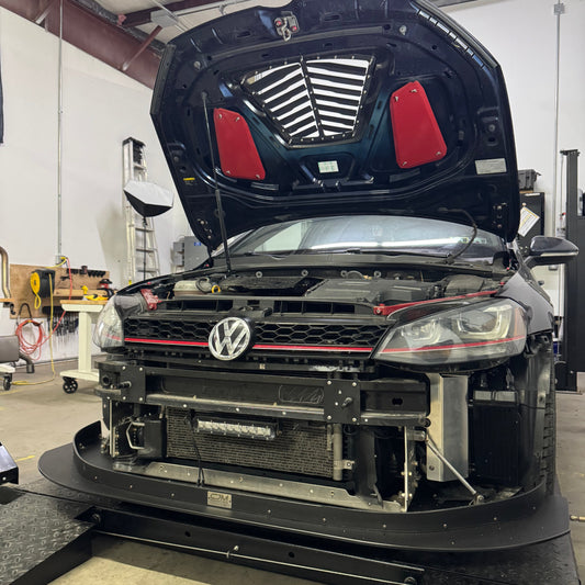 Quick Release Splitter with air dam for MK7 Golf models - GTI, R (2015-2021)