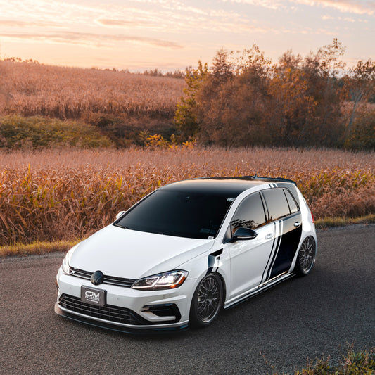 MK7.5 Golf R Front Lip splitter 2019 2020 2021 2022