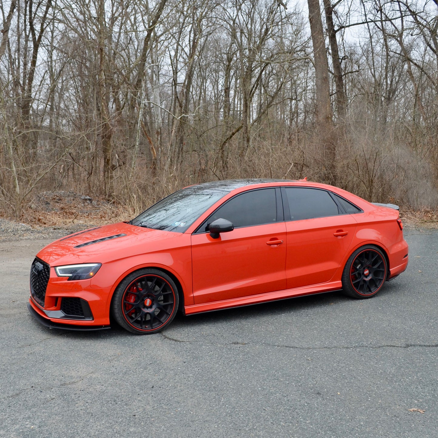 Audi 8V RS3 2015-2020 Side Skirt Lip / Extension