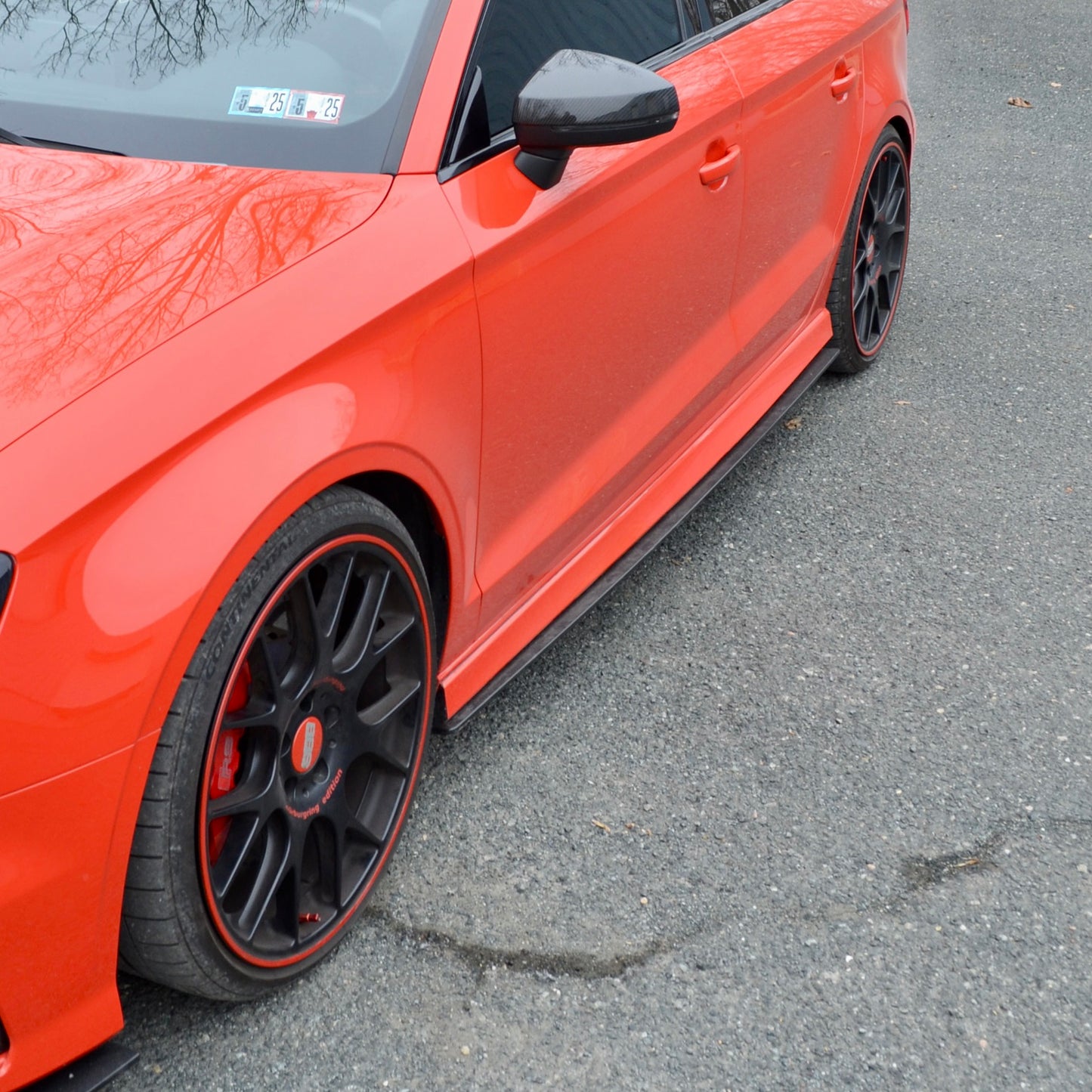 Audi 8V RS3 2015-2020 Side Skirt Lip / Extension