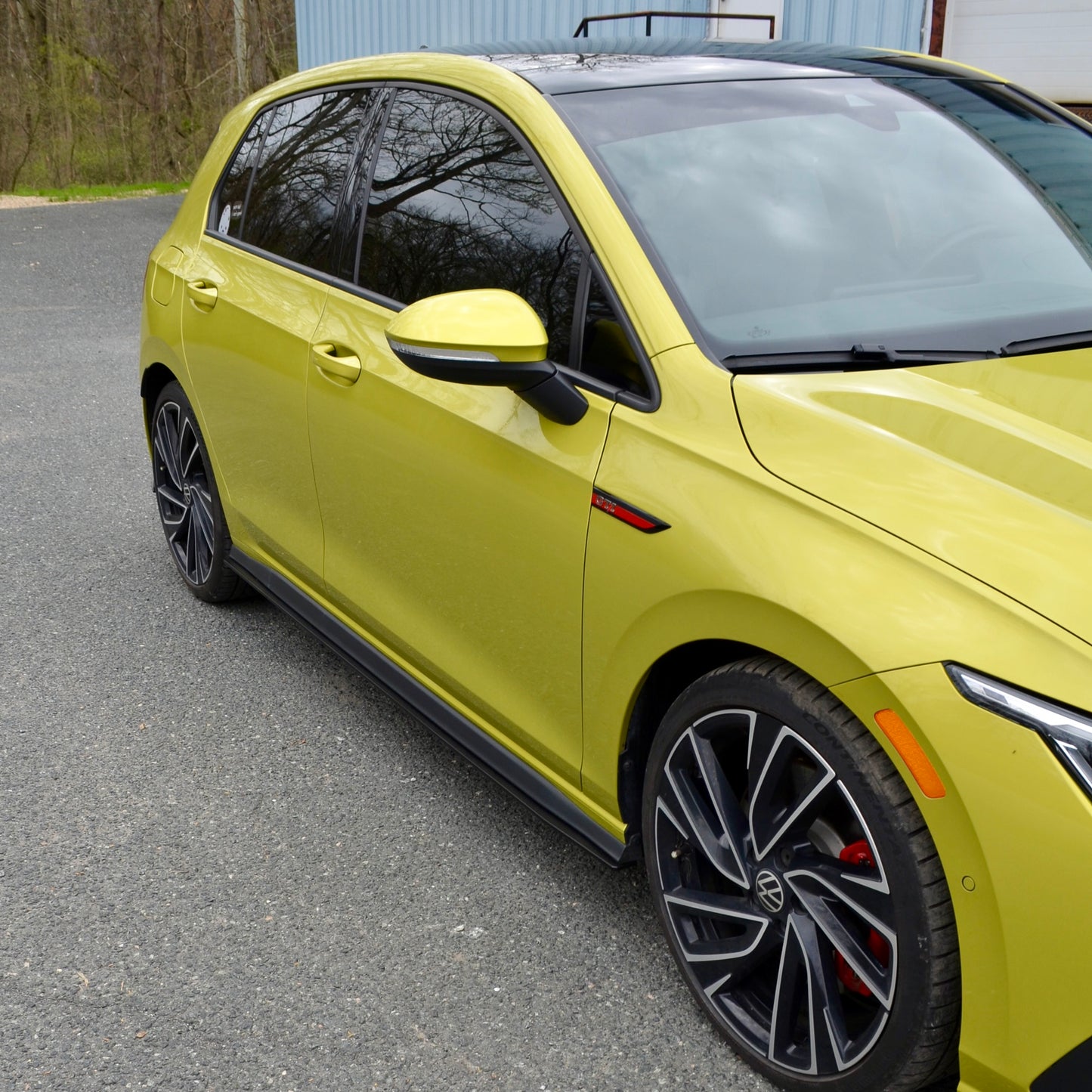 MK8 GTI side skirts 2022 2023 2024 2025 Golf VW