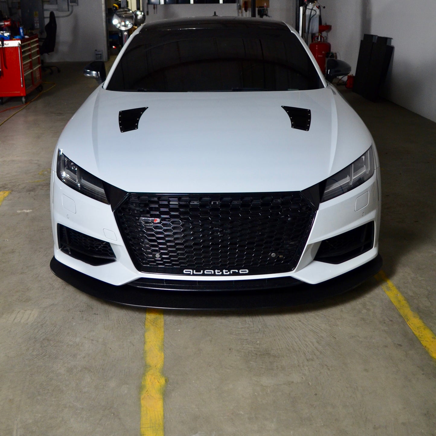 MK3 TT TTS front splitter chassis mounted Audi aero downforce