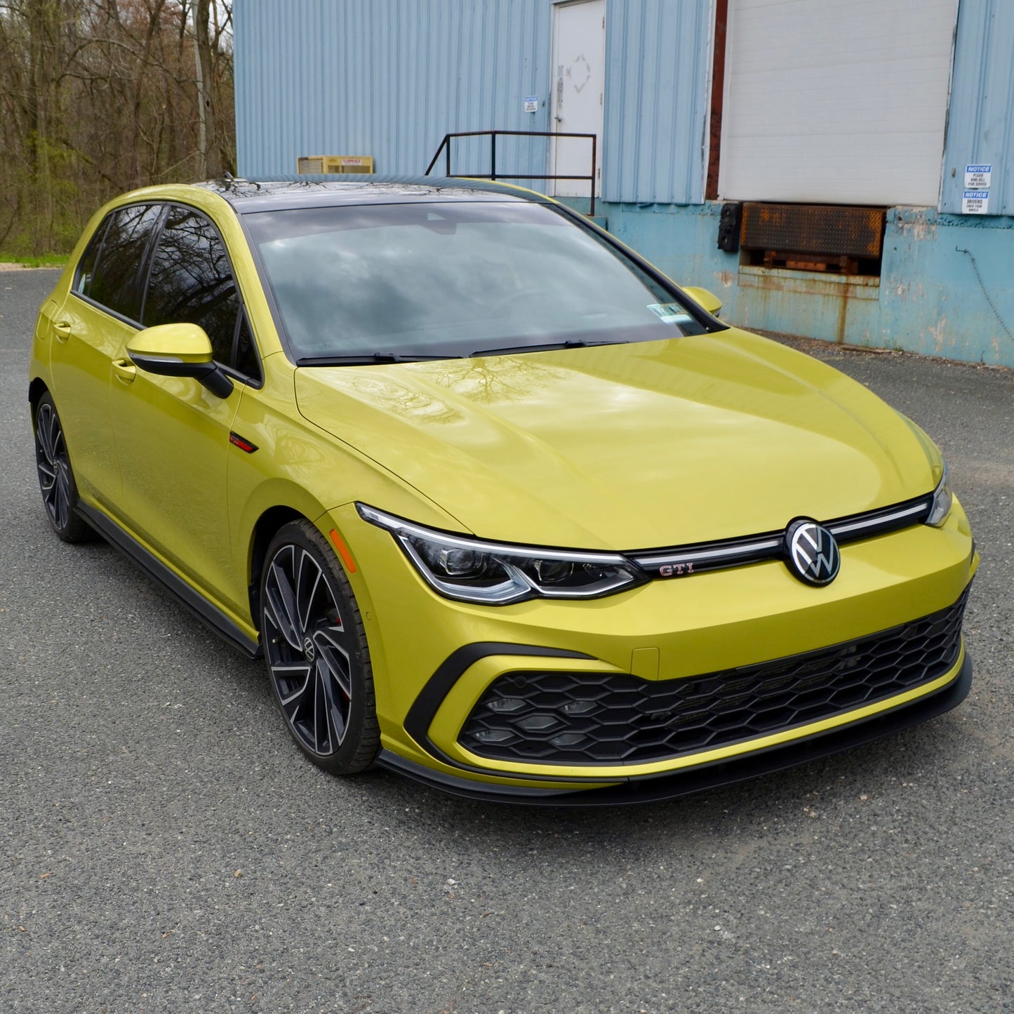 MK8 GTI side skirts 2022 2023 2024 2025 Golf VW