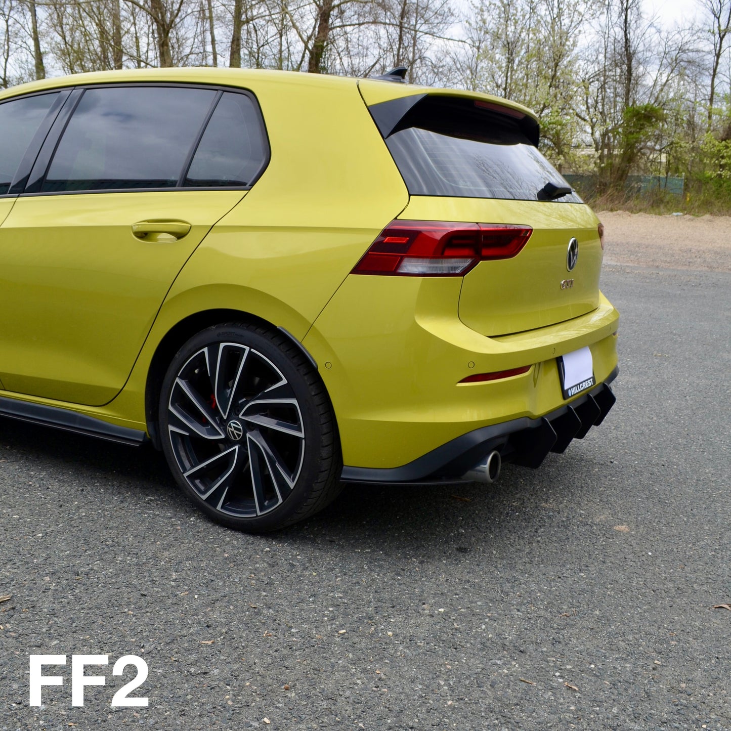 Rear Diffuser for MK8 GTI (2022-2024)