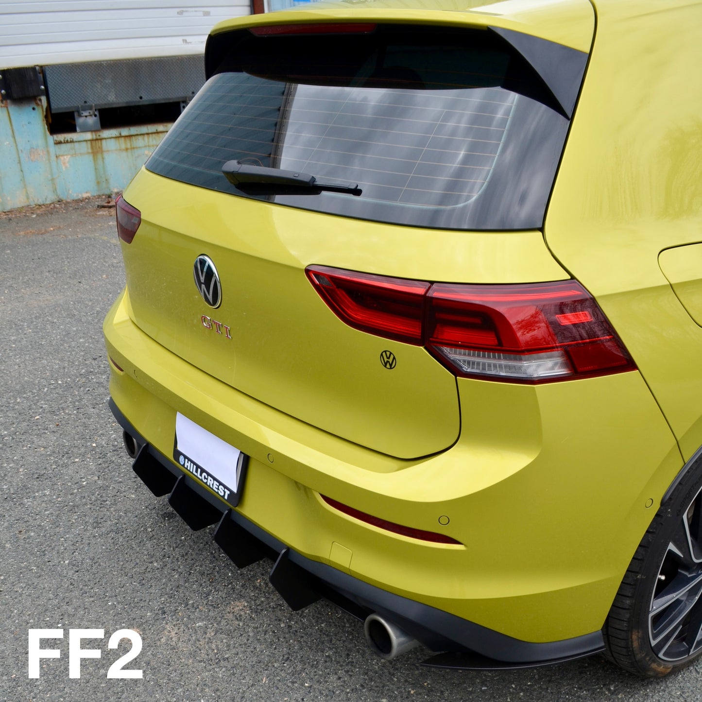 Rear Diffuser for MK8 GTI (2022-2024)