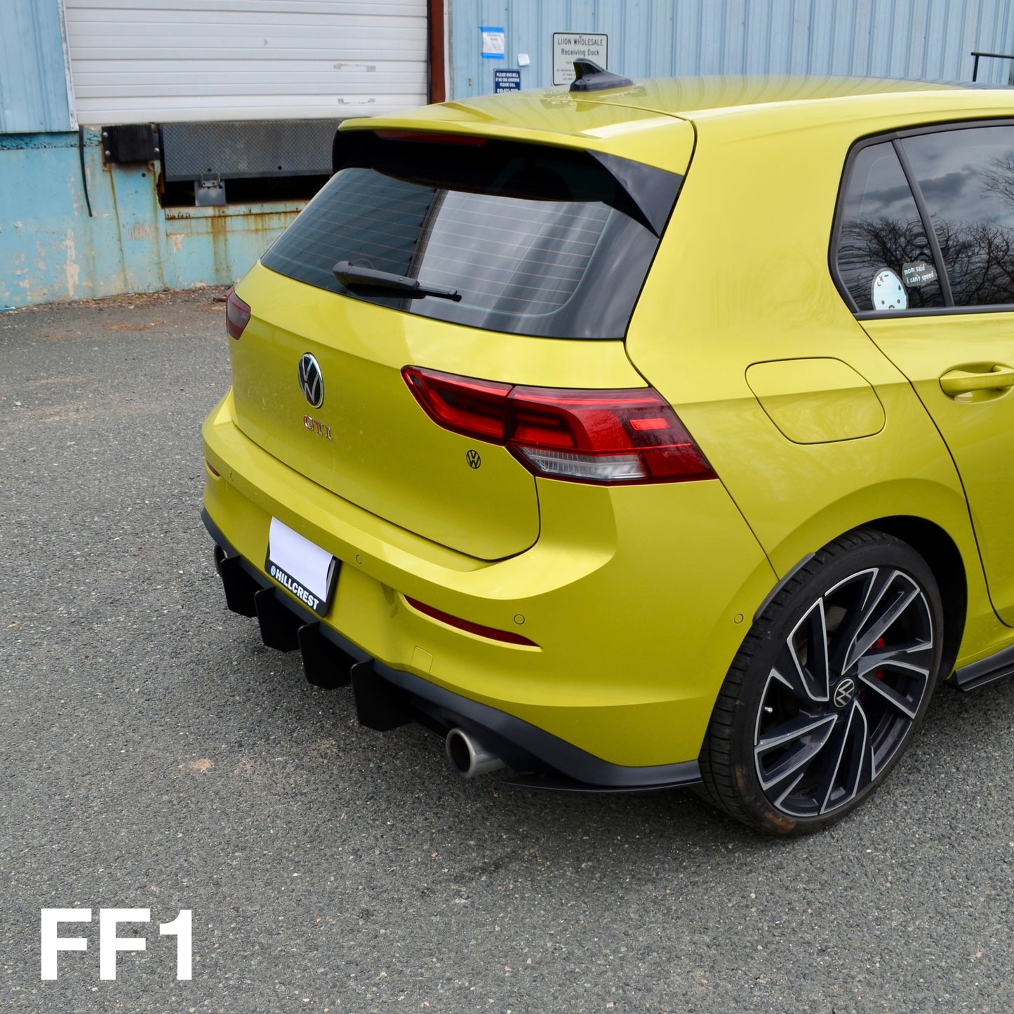Rear Diffuser for MK8 GTI (2022-2024)