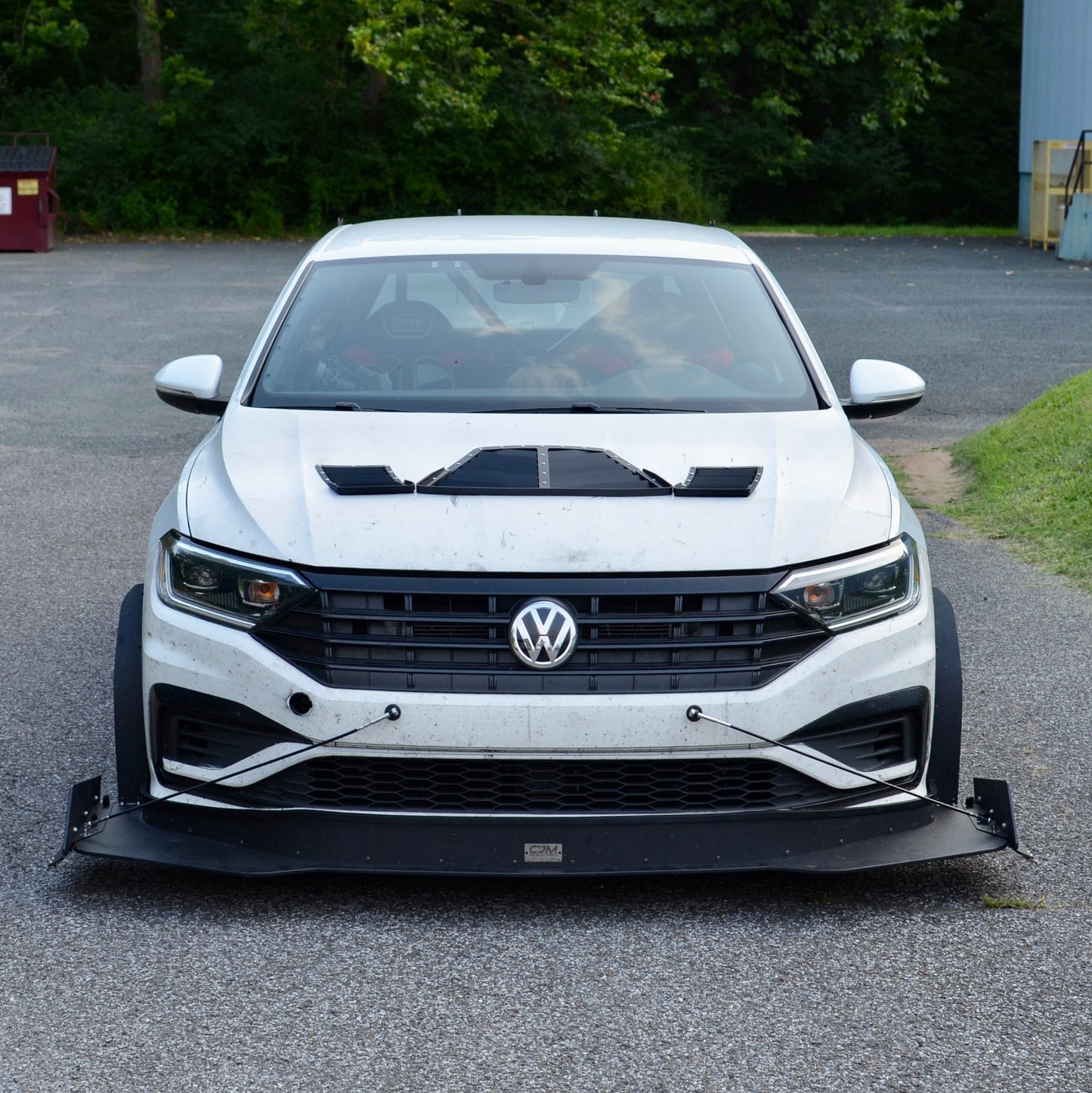 2019 2020 2021 Jetta gli front lip chassis mounted splitter aero mods aerodynamics downforce