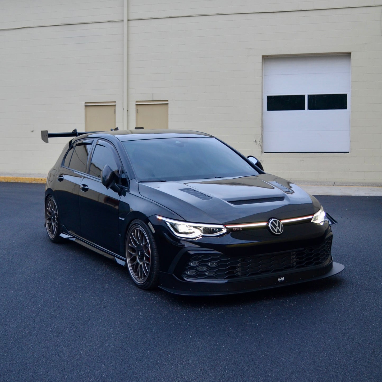 Swan Neck Wing for MK8 GTI models