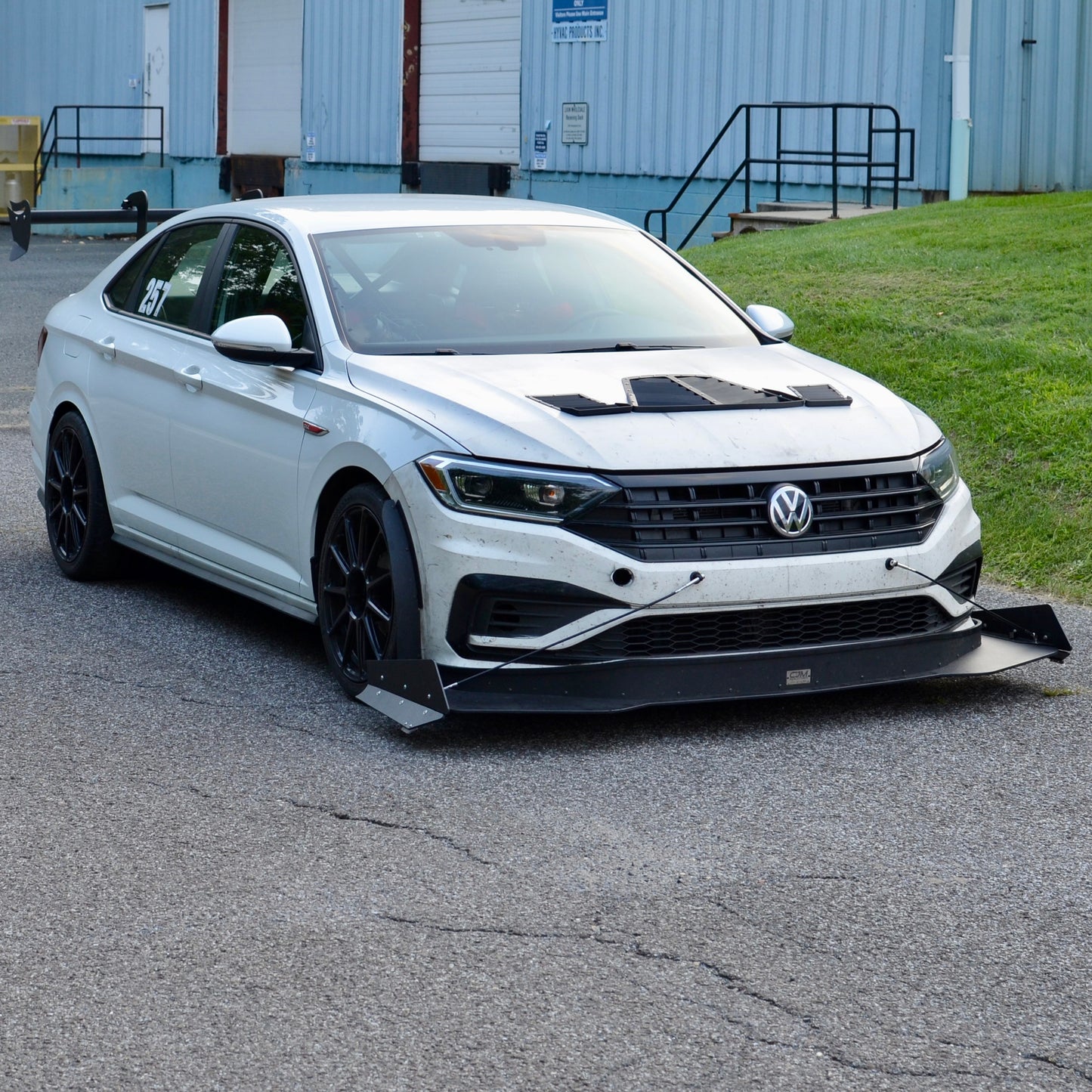 MK7 GLI Chassis Mounted Front Splitter - V3 track