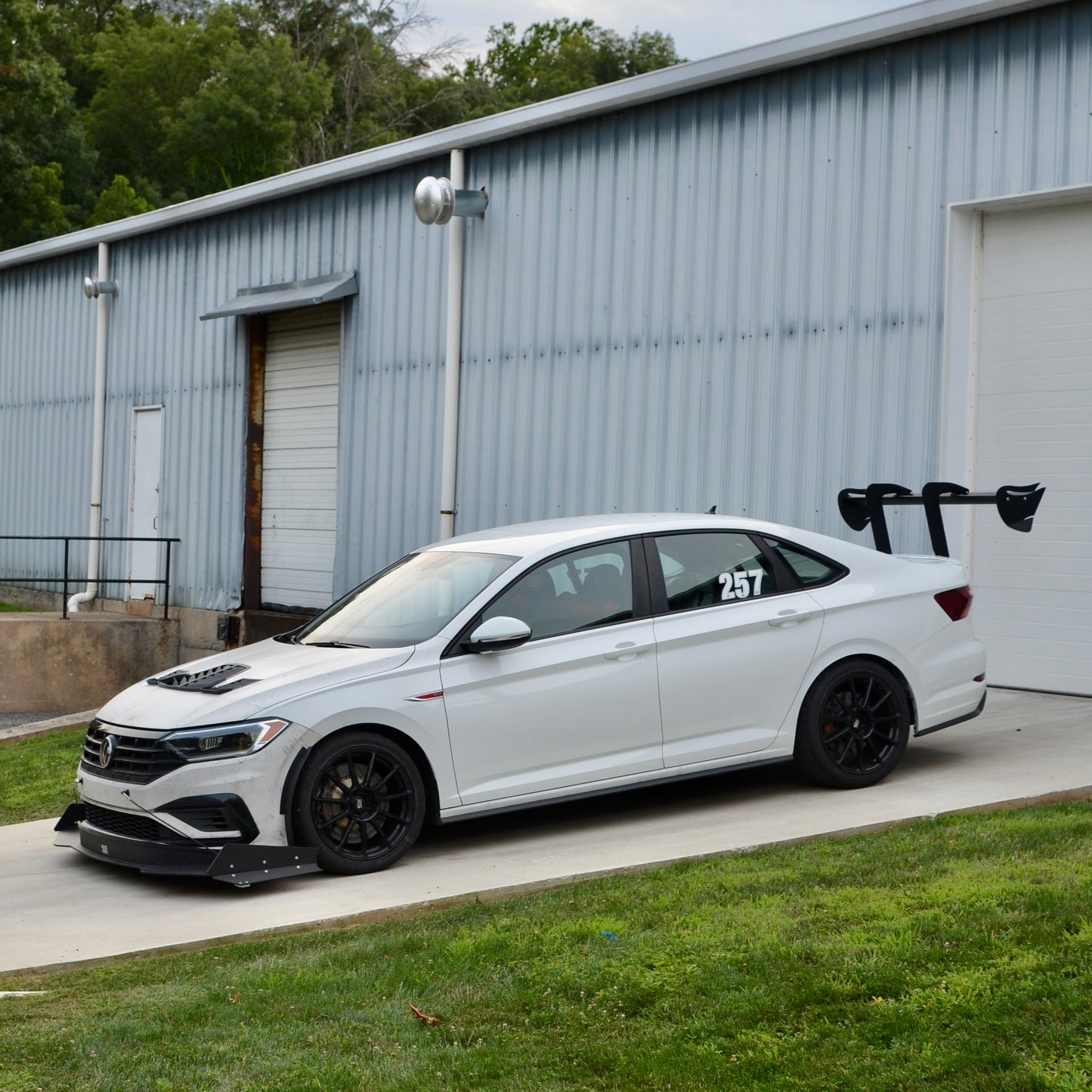2019 2020 2021 Jetta gli front lip chassis mounted splitter aero mods aerodynamics downforce