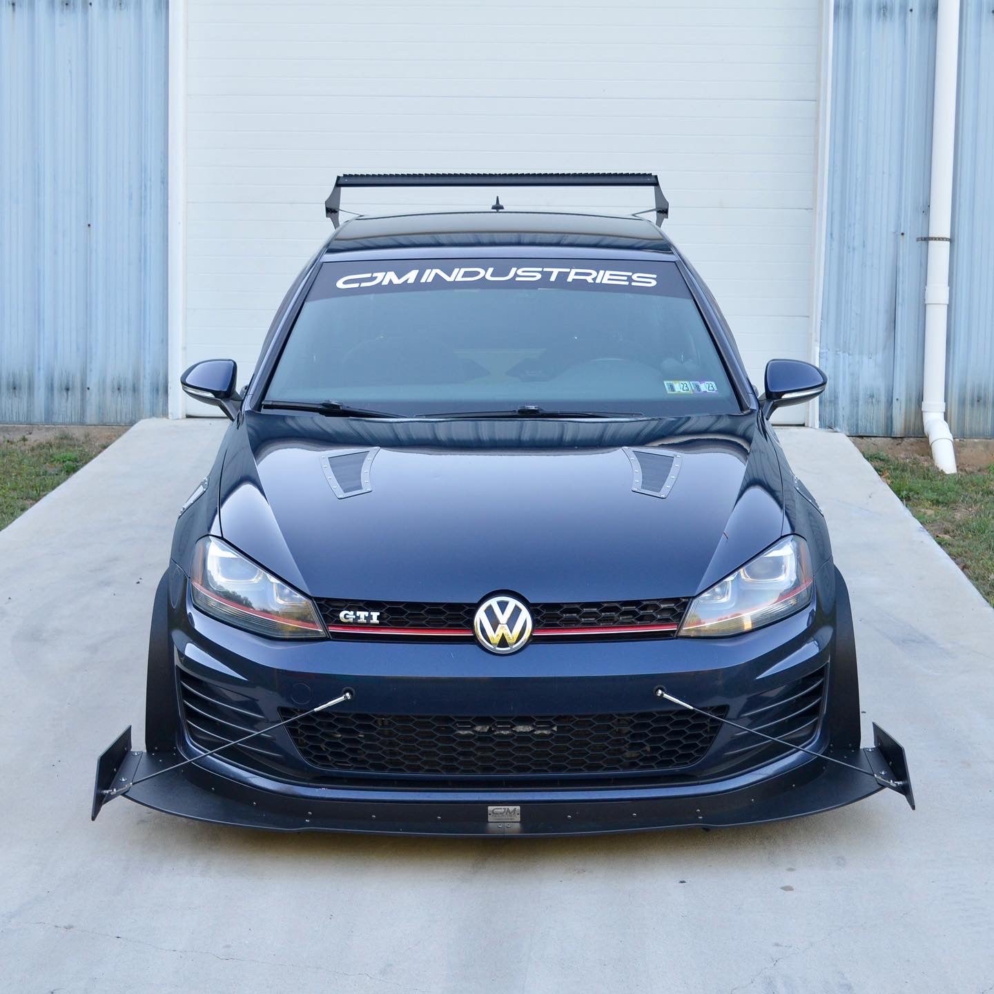 CJM Hood Vents track racing MK7 MK7.5 GTI Golf R MK6 Jetta GLI R32