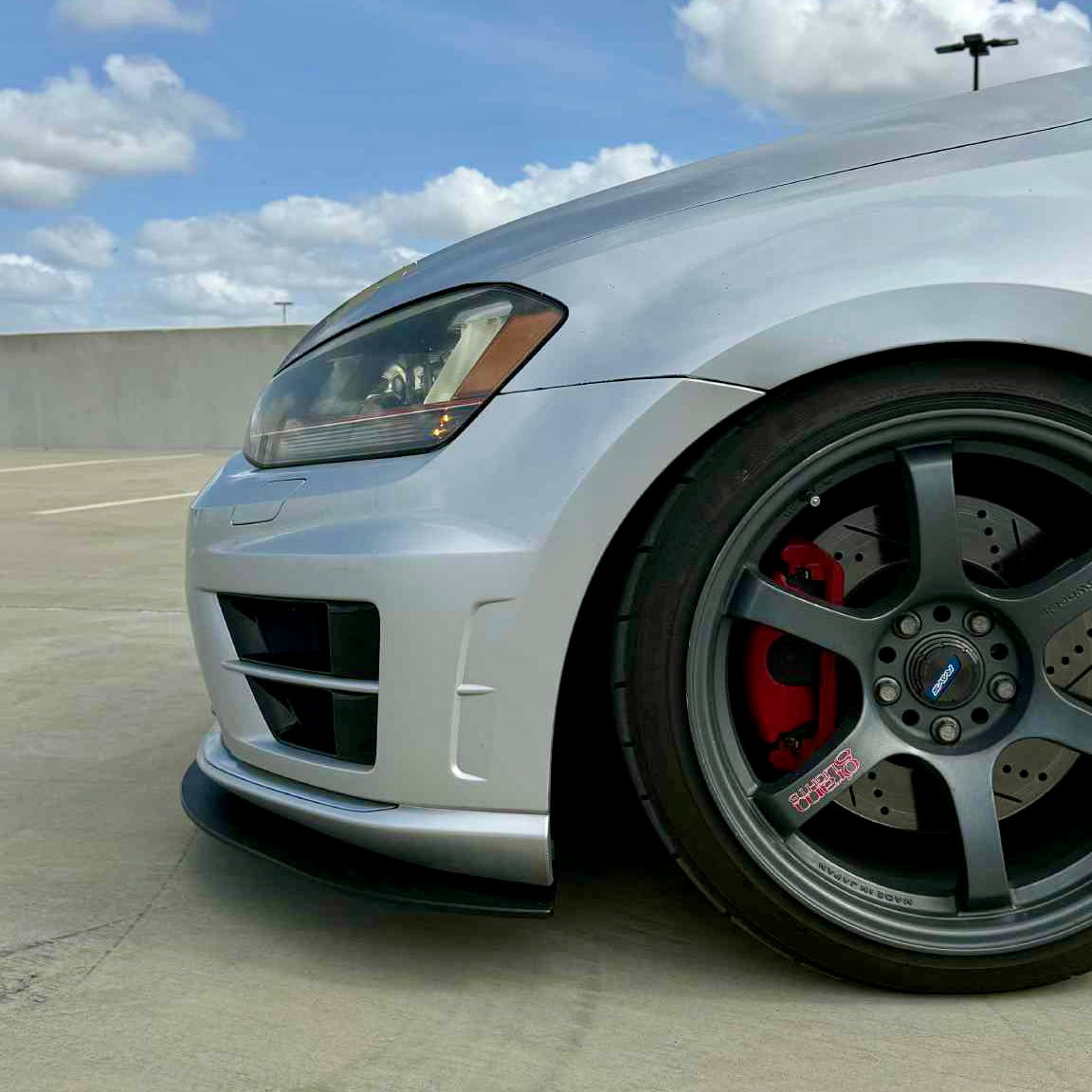 Front Lip for MK7 Golf R (2015-2017) - bumper mounted splitter