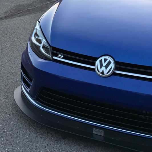 Chassis mounted splitter with air dam - MK7 Golf R 2015-2017 V2
