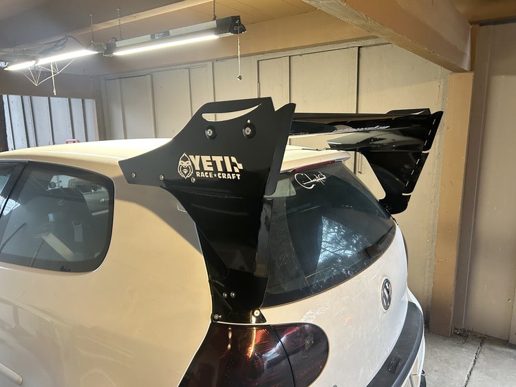 YRC Rear Wing (V2) MK5 GTI & R32 - 2006-2009