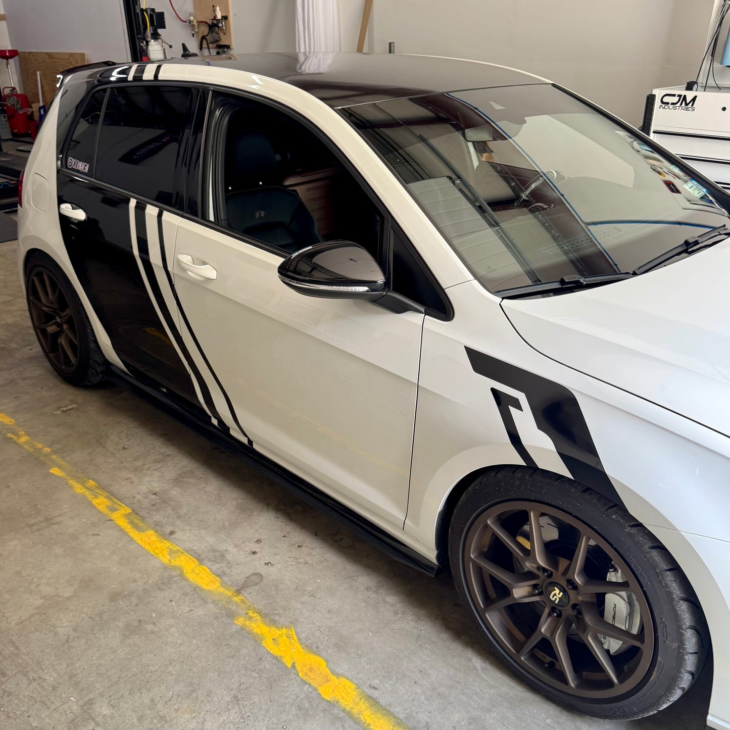 MK7.5 Golf R 2018 -2021 Side Skirts Extension