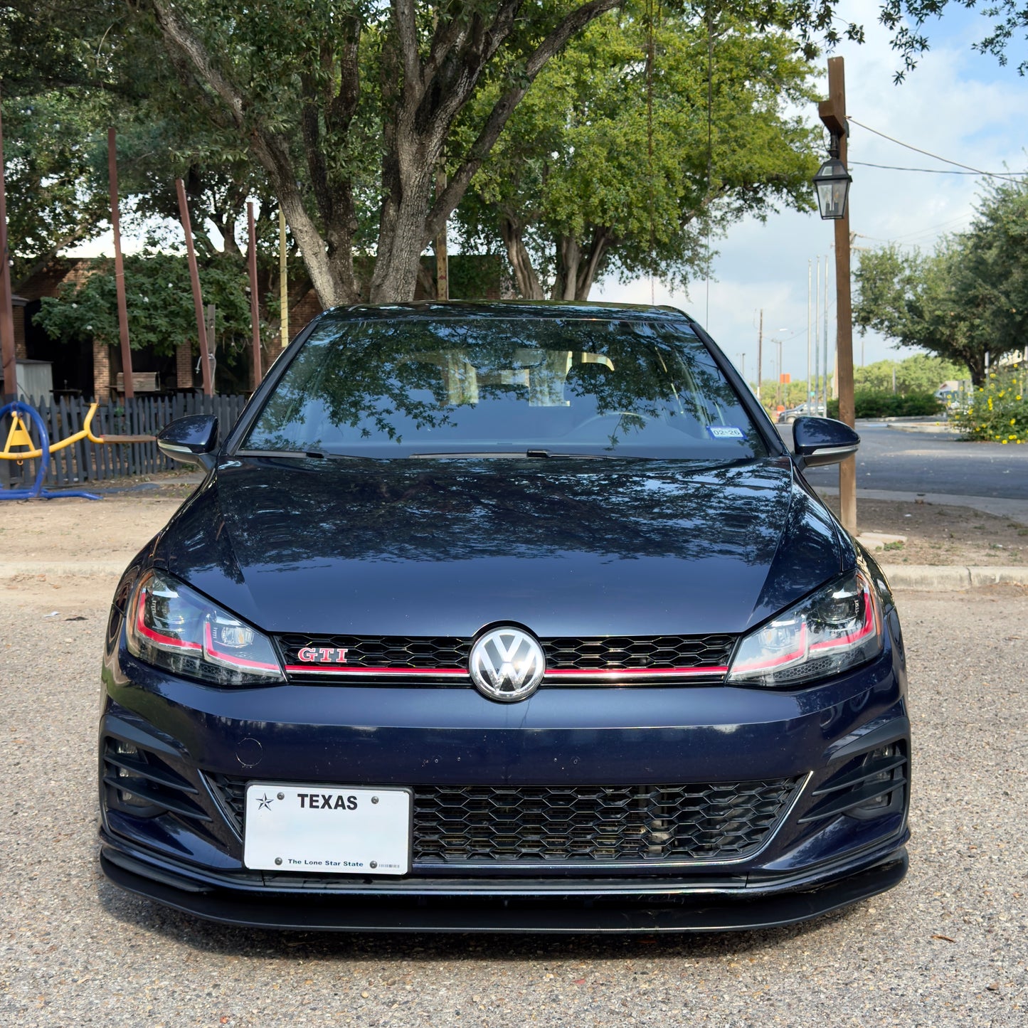 MK7.5 GTI Front Lip Rub strip splitter spoiler 2018 2019 2020 2021