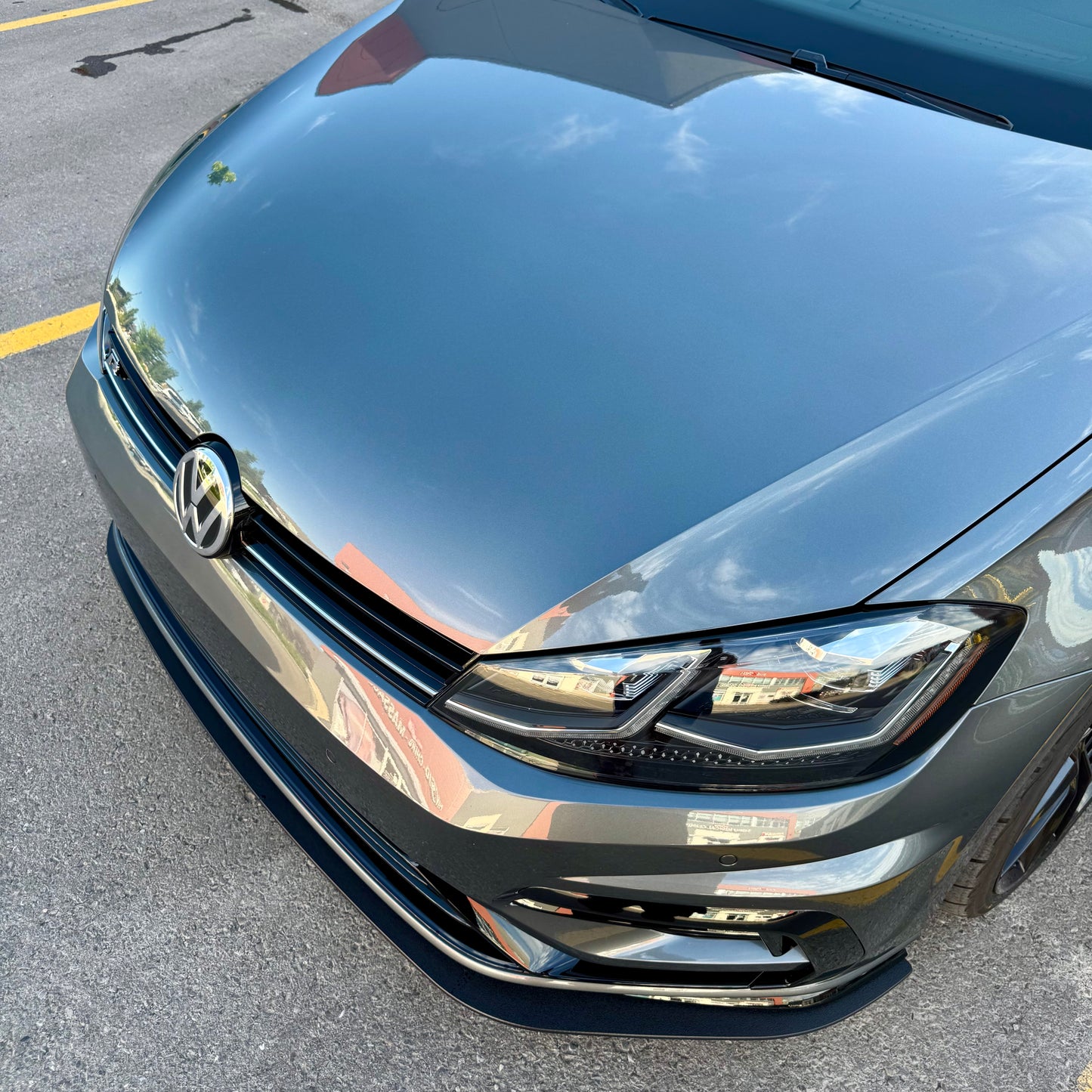 Front Lip for MK7.5 Golf R (2018-2021)- bumper mounted splitter