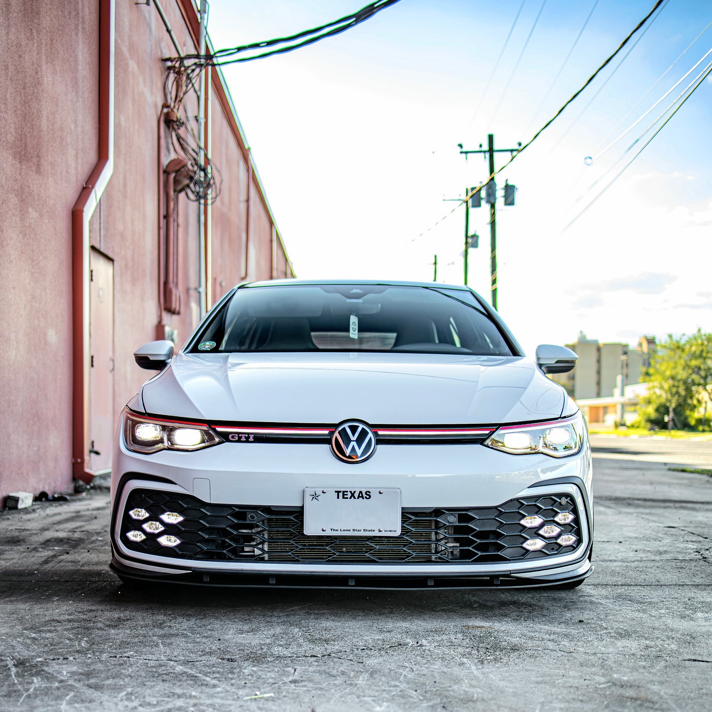MK8 GTI Front Lip 2022 2023 2024 2025 Golf VW