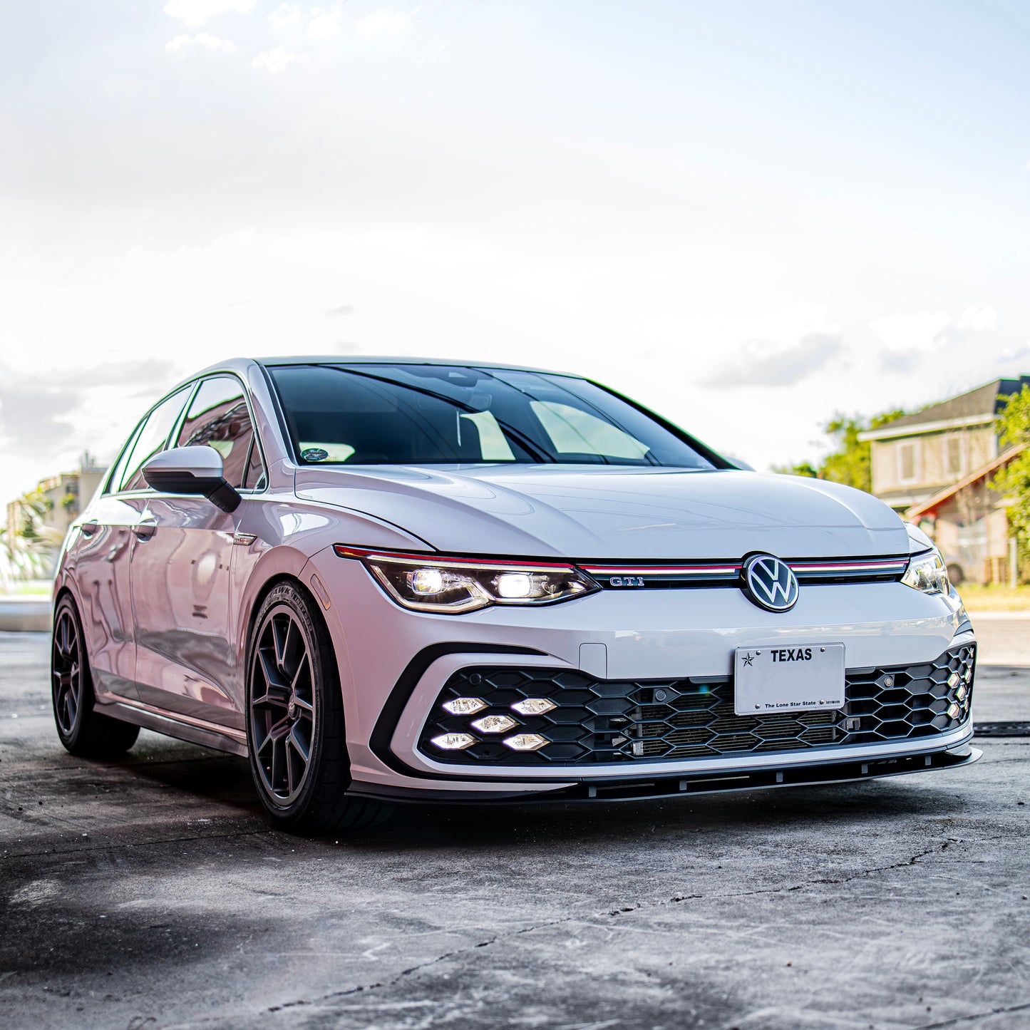 MK8 GTI Front Lip 2022 2023 2024 2025 Golf VW