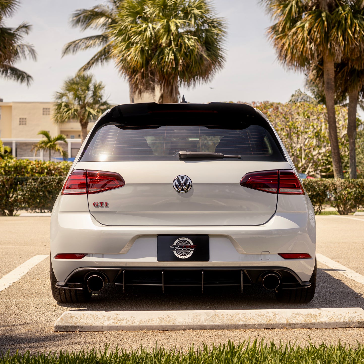 MK7.5 Golf GTI 2018 2019 2020 2021 Rear diffuser spats