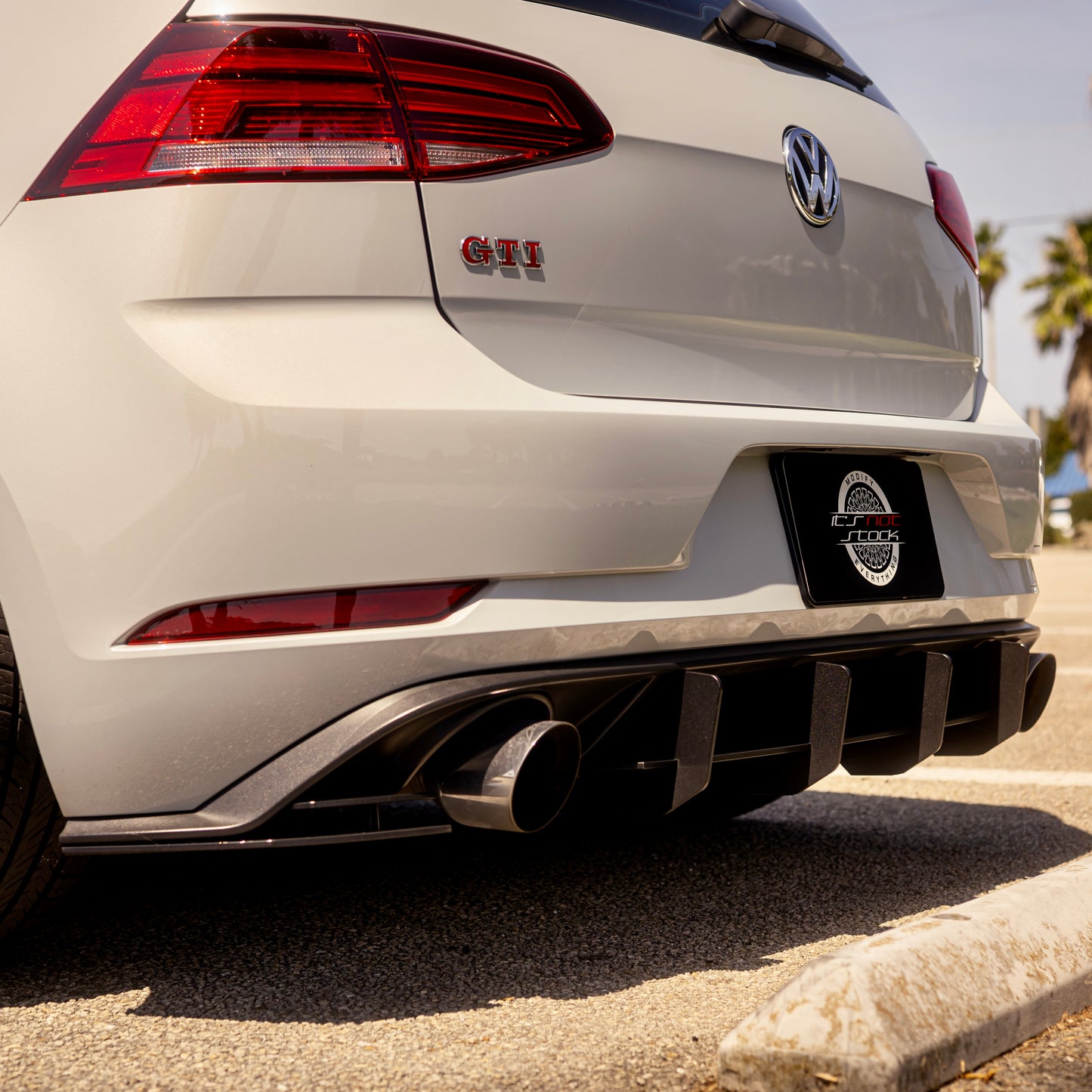 MK7.5 Golf GTI 2018 2019 2020 2021 Rear diffuser spats