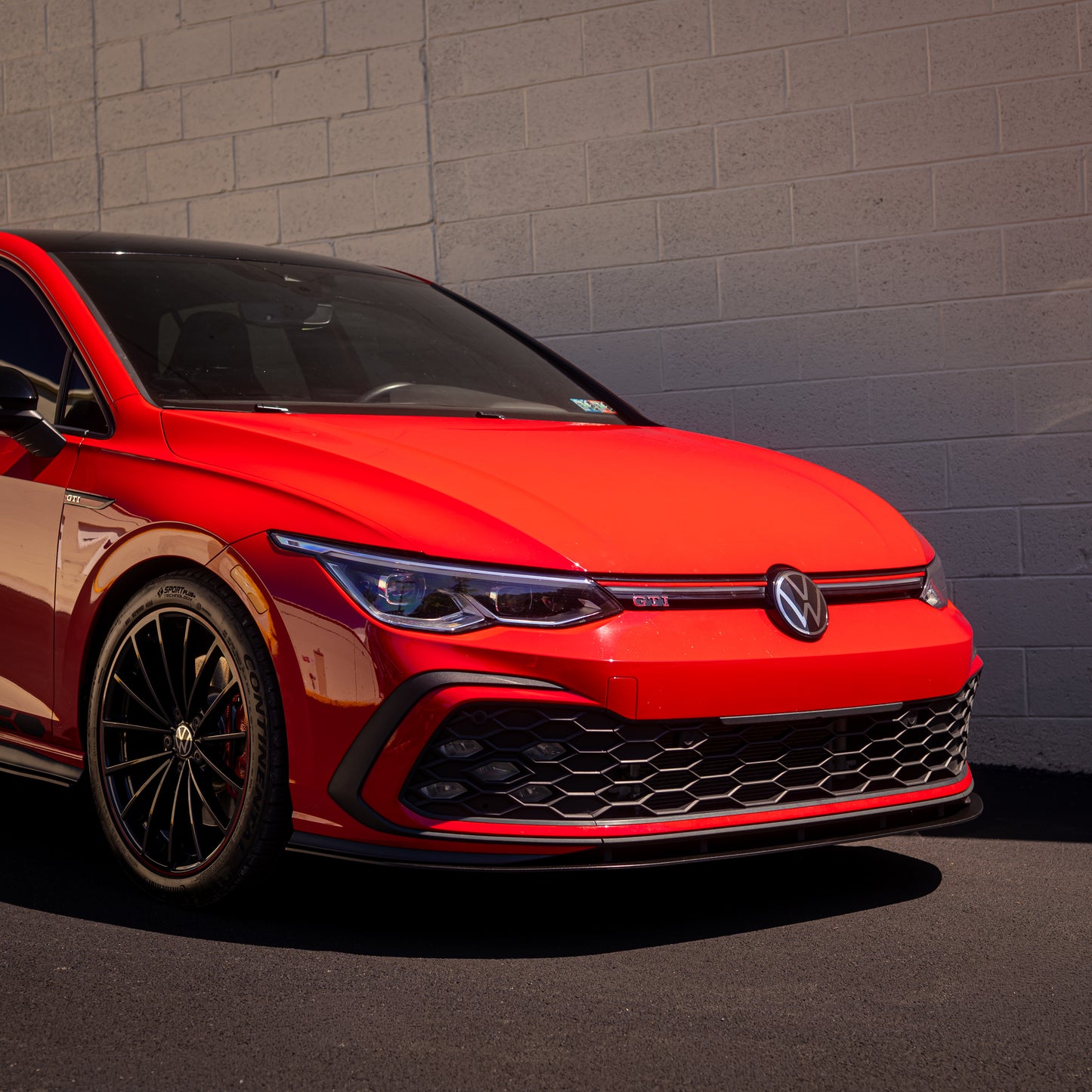 MK8 GTI Front Lip 2022 2023 2024 2025 Golf VW