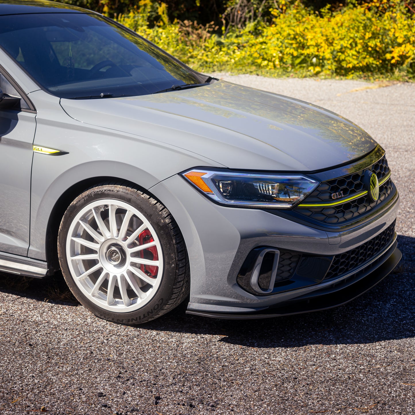Front Lip for MK7/ MK7.5 Jetta & GLI (2019-2024) includes facelift - bumper mounted splitter