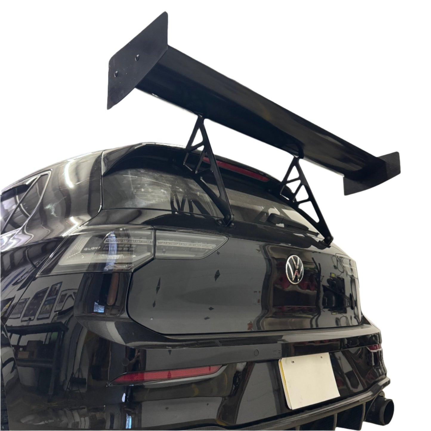 MK8 GTI 2022 2023 2024 Swan Neck Wing TCR Race track aero spoiler