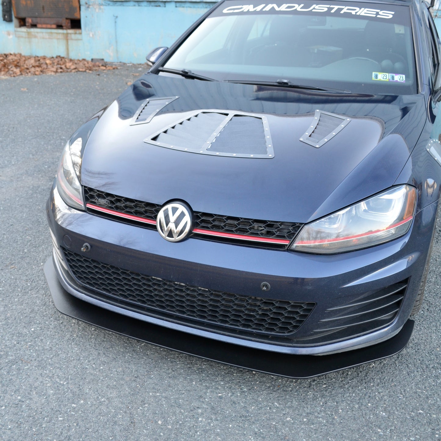 MK7 gti 2015 2016 2017 Chassis Mount Splitter Brackets front lip MKVII aero parts