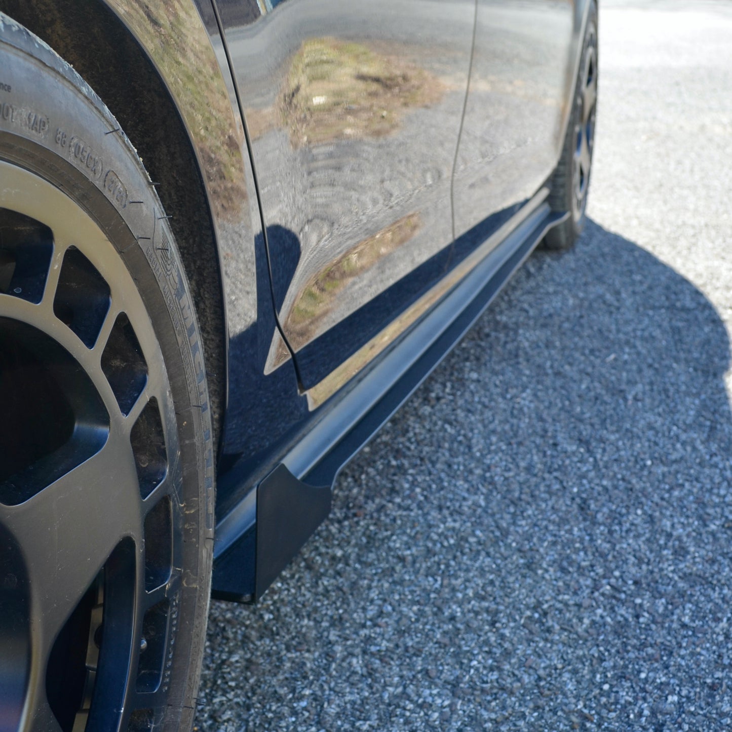 MK7 MK7.5 GTI Side Skirt lip Skirts Extension side splitters 2015 2016 2017 2018 2019 2020