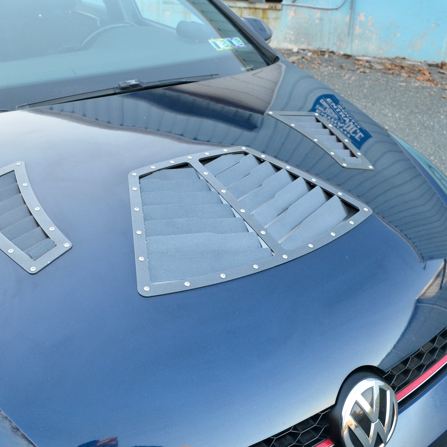 MK7 GTI Golf R MK7.5 Center Hood vent heat extractor 2015 2016 2017 2018 2019 2020 2021