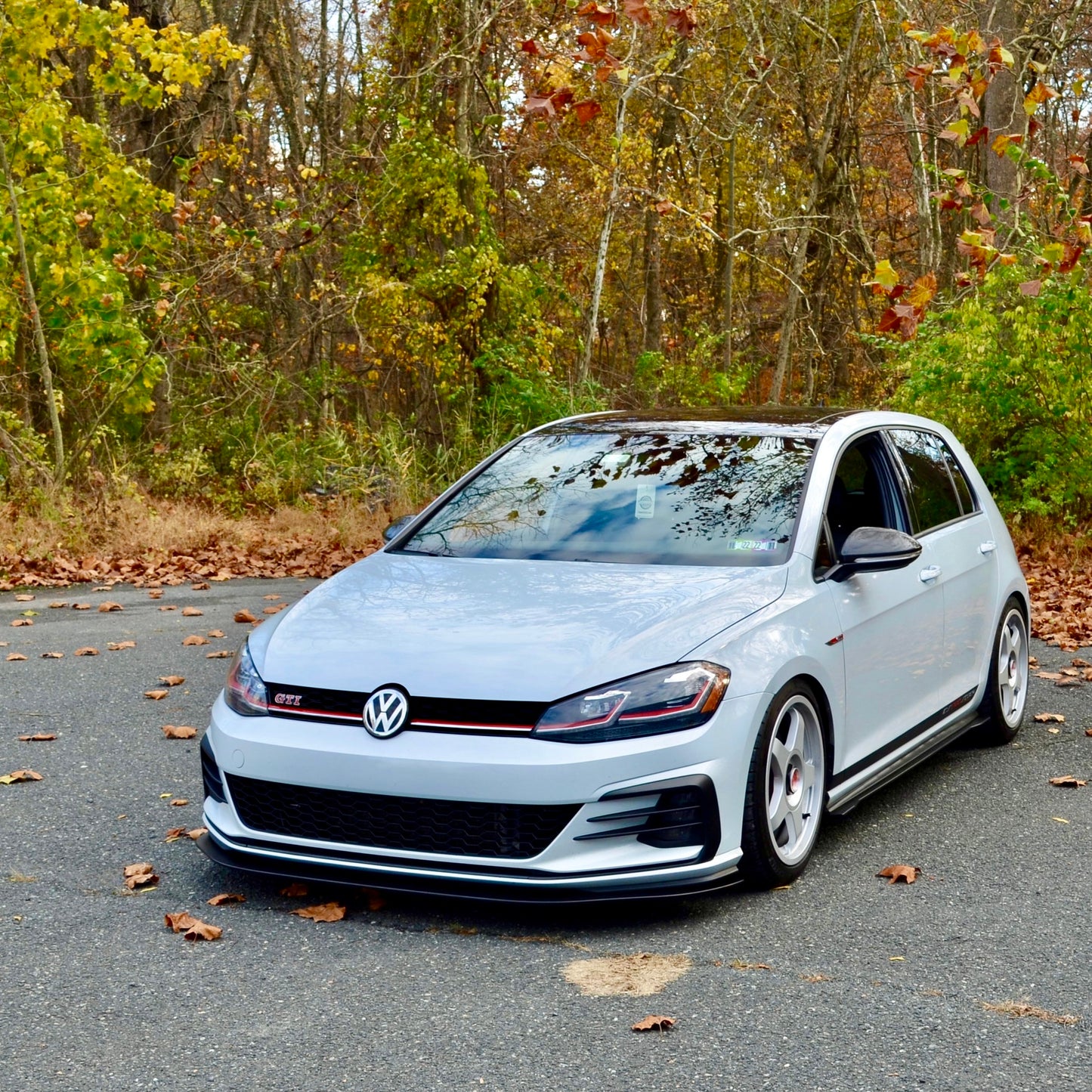 MK7 MK7.5 GTI Side Skirt lip Skirts Extension side splitters 2015 2016 2017 2018 2019 2020