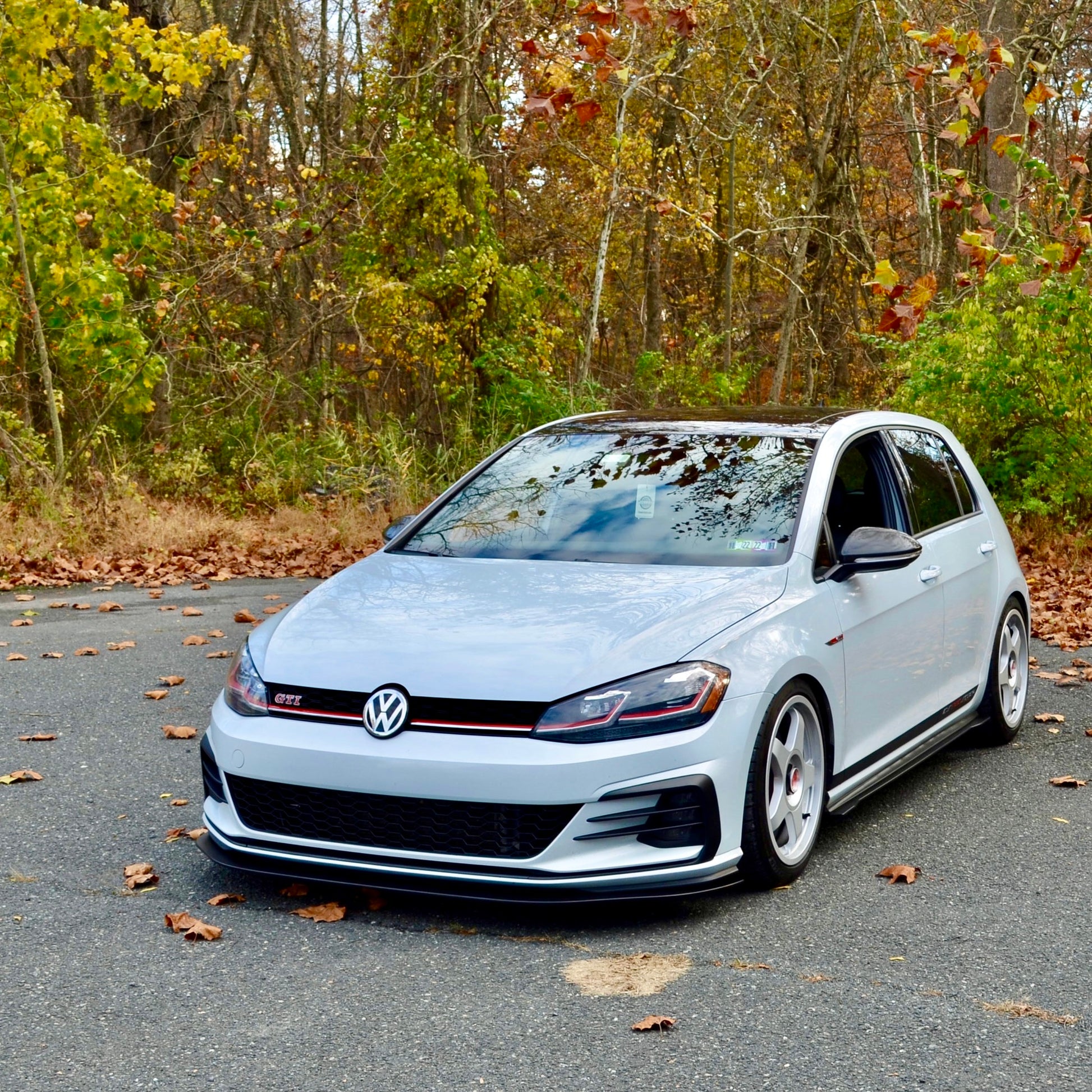 MK7 MK7.5 GTI Side Skirt lip Skirts Extension side splitters 2015 2016 2017 2018 2019 2020