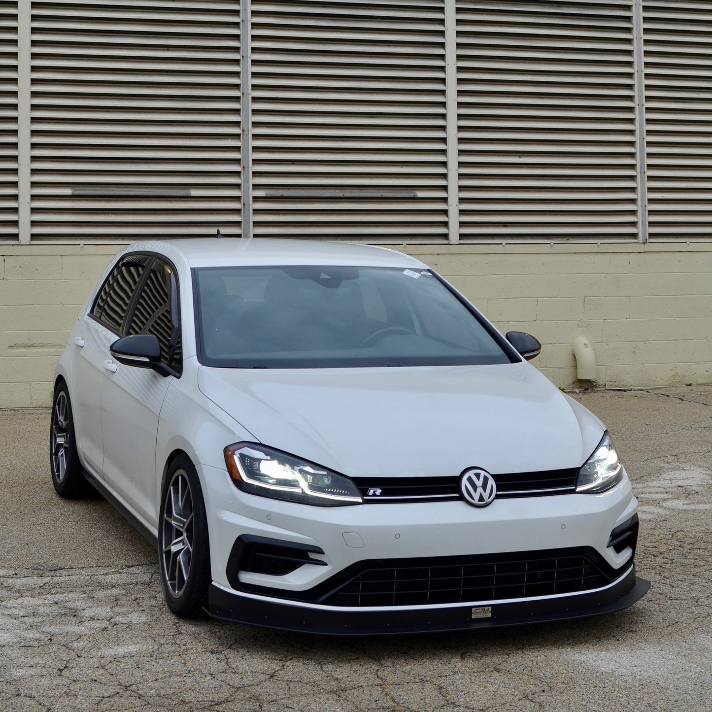 2018 2019 2020 2021 Chassis Mount Splitter Brackets front lip MKVII aero parts MK7.5 Golf R