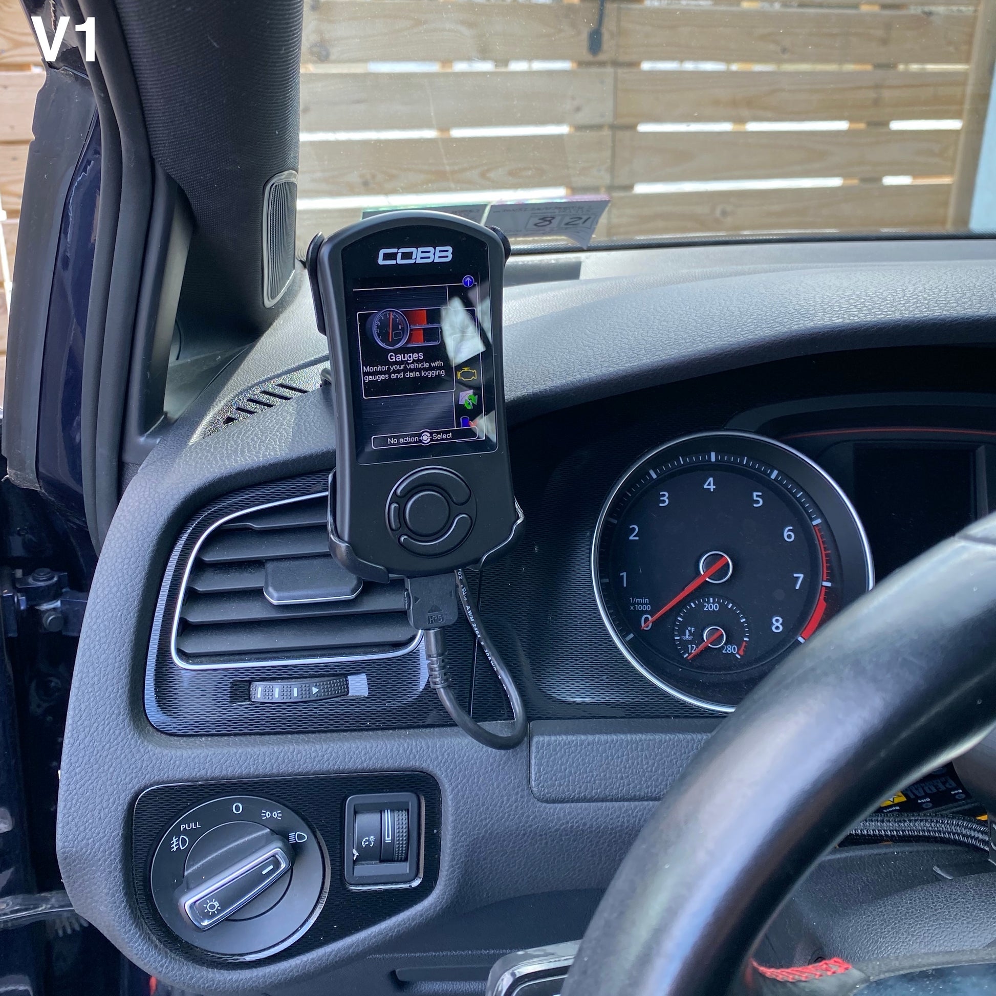 2015 2016 2017 2018 2019 mk7 gti golf r 7.5 VII cobb accessport holder holster mount