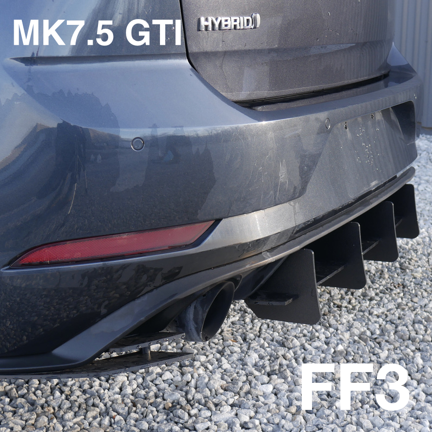 Rear Diffuser for MK7.5 GTI (2018-2021)
