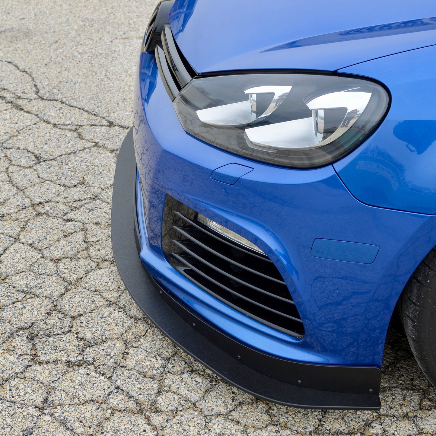 Chassis mounted splitter with air dam - MK6 Golf R (2010-2012) V2