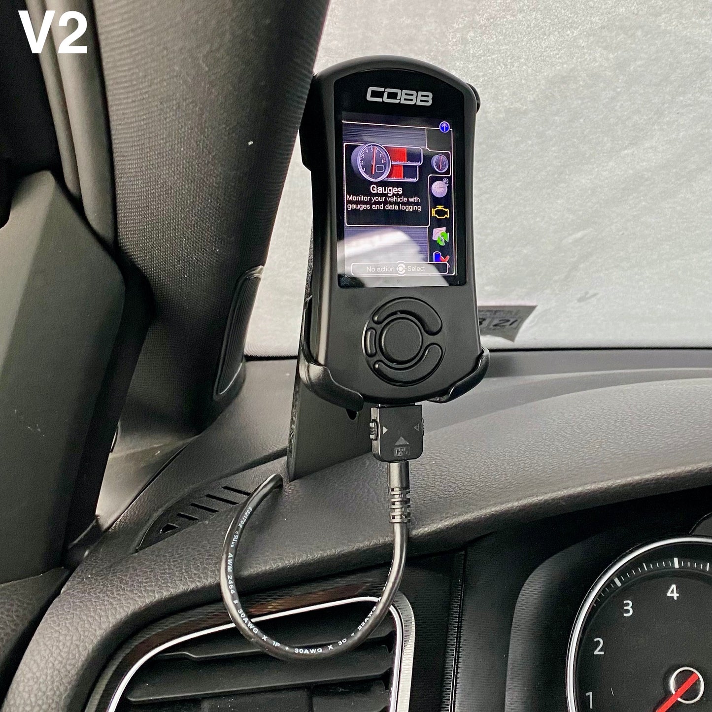 2015 2016 2017 2018 2019 mk7 gti golf r 7.5 VII cobb accessport holder holster mount