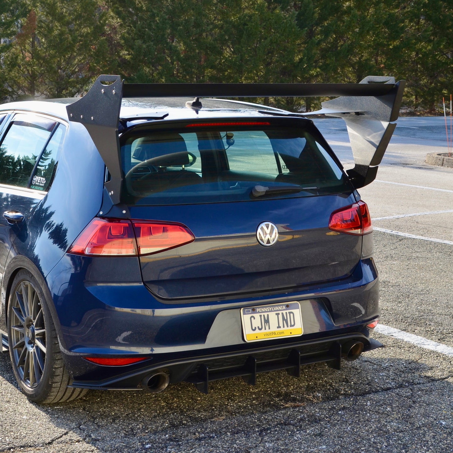 YRC Rear Wing (V2) MK7 / MK7.5 GTI & Golf R 2015-2020
