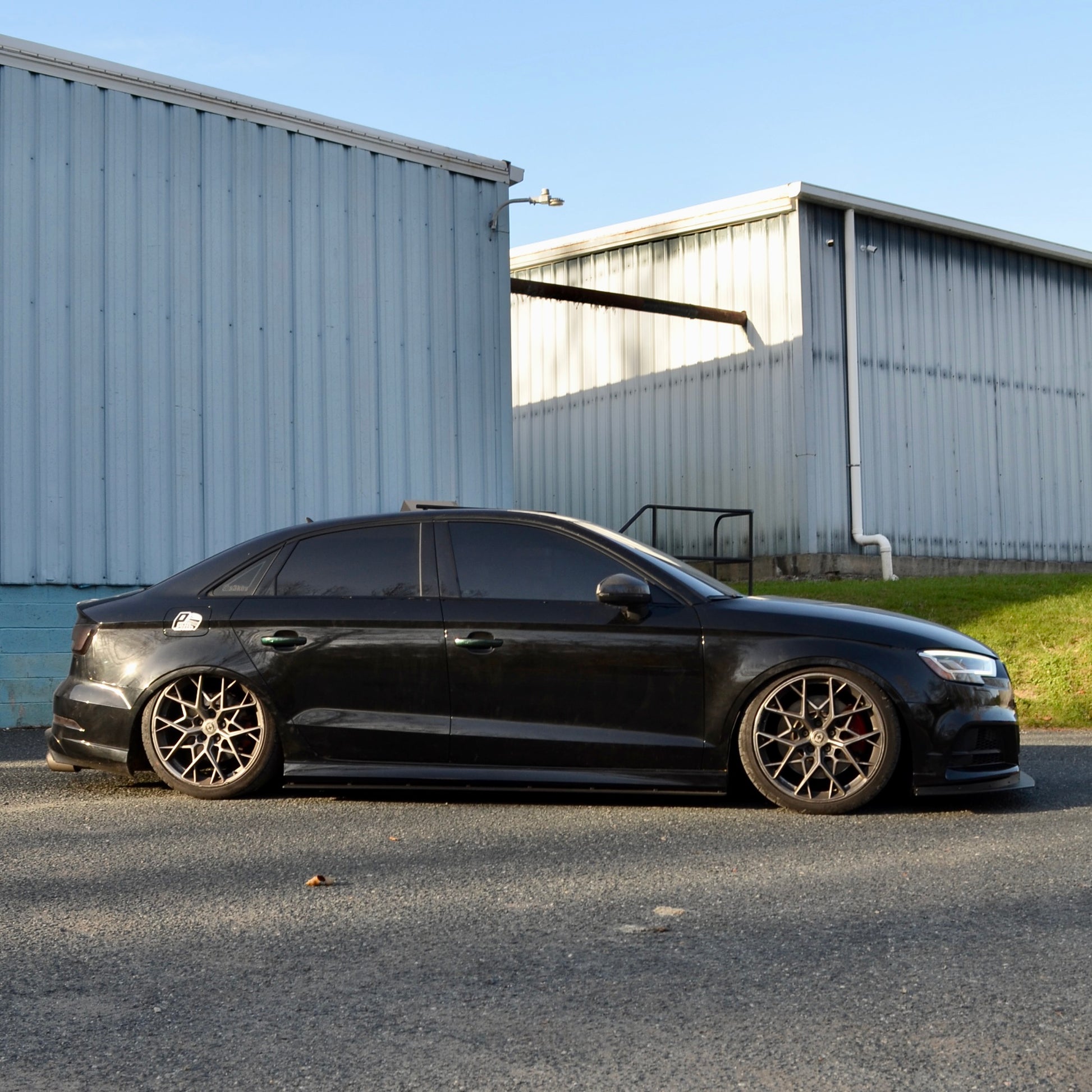 Audi 8V S3 A3 side skirt extensions 2015 2016 2017 2018 2019 2020 facelift