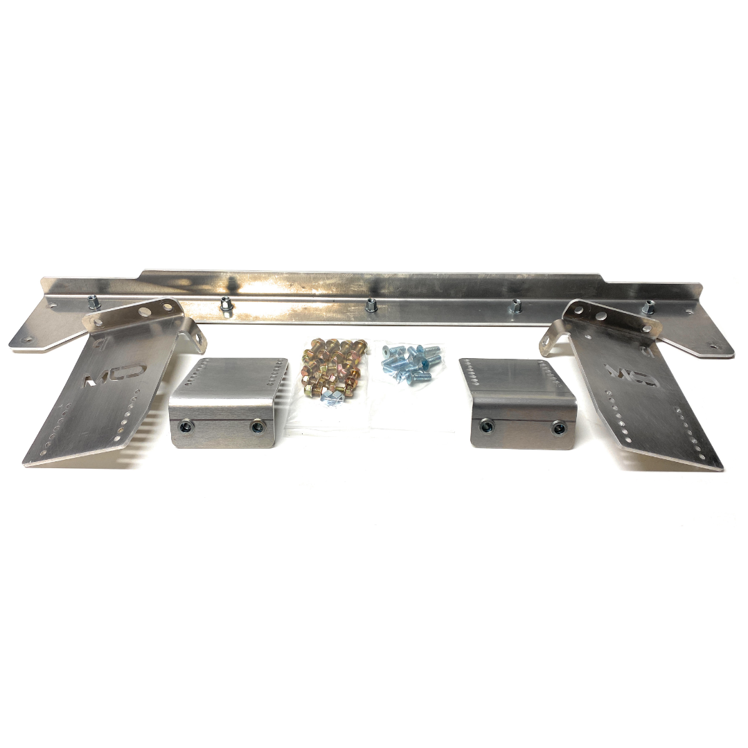 MK6 GTI Chassis Mounted Splitter V2 (w/air dam)