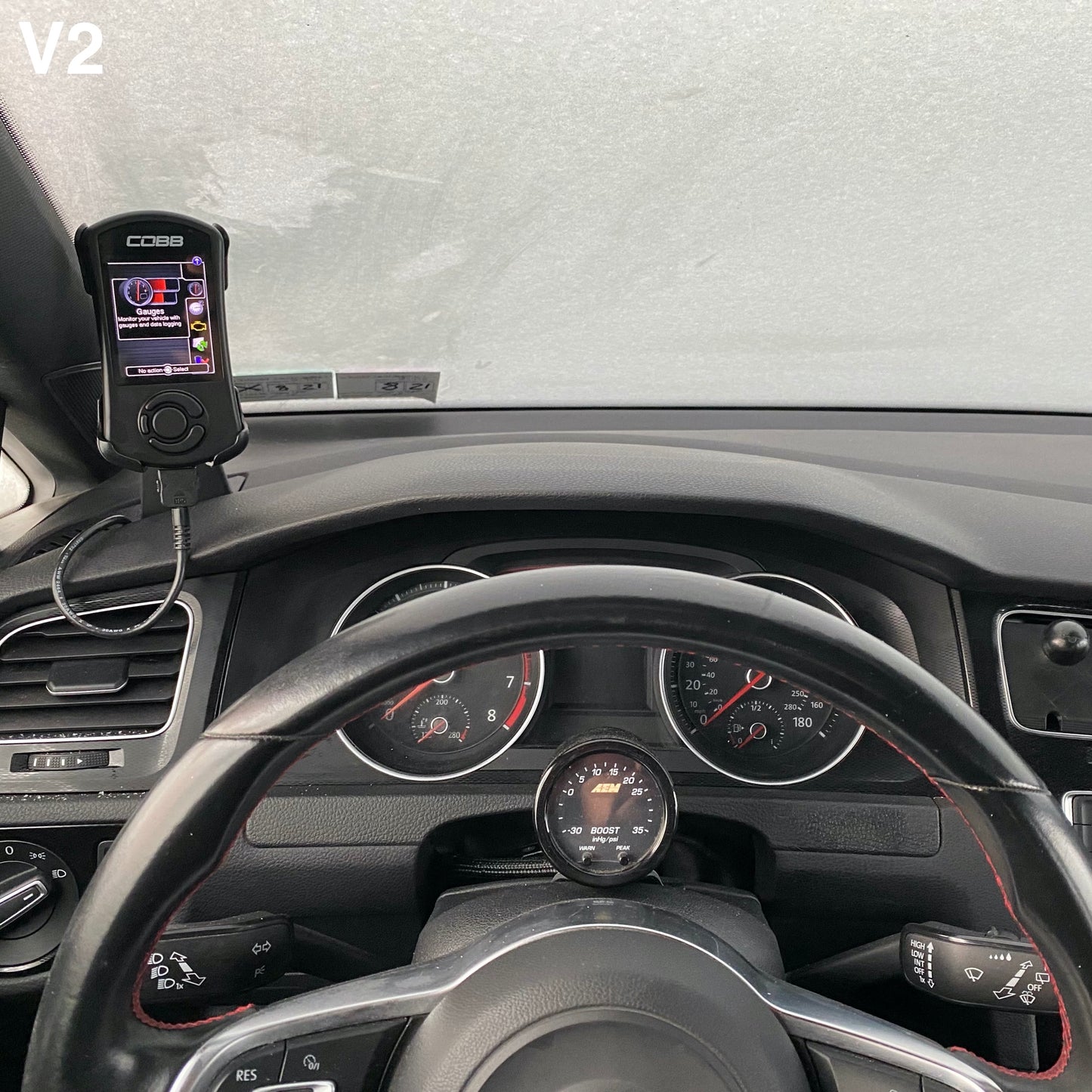 2015 2016 2017 2018 2019 mk7 gti golf r 7.5 VII cobb accessport holder holster mount