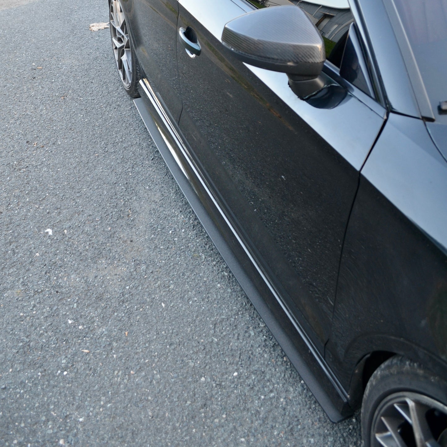 Audi 8V S3 A3 side skirt extensions 2015 2016 2017 2018 2019 2020 facelift