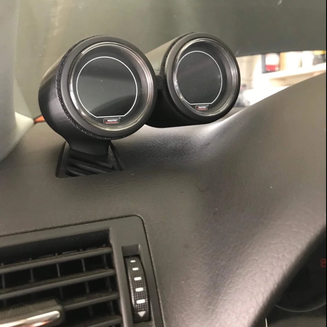 Audi A4 RS4 S4 B6 B7 Gauge pod dual boost 2002 2003 2004 2005 2006 2007 2008
