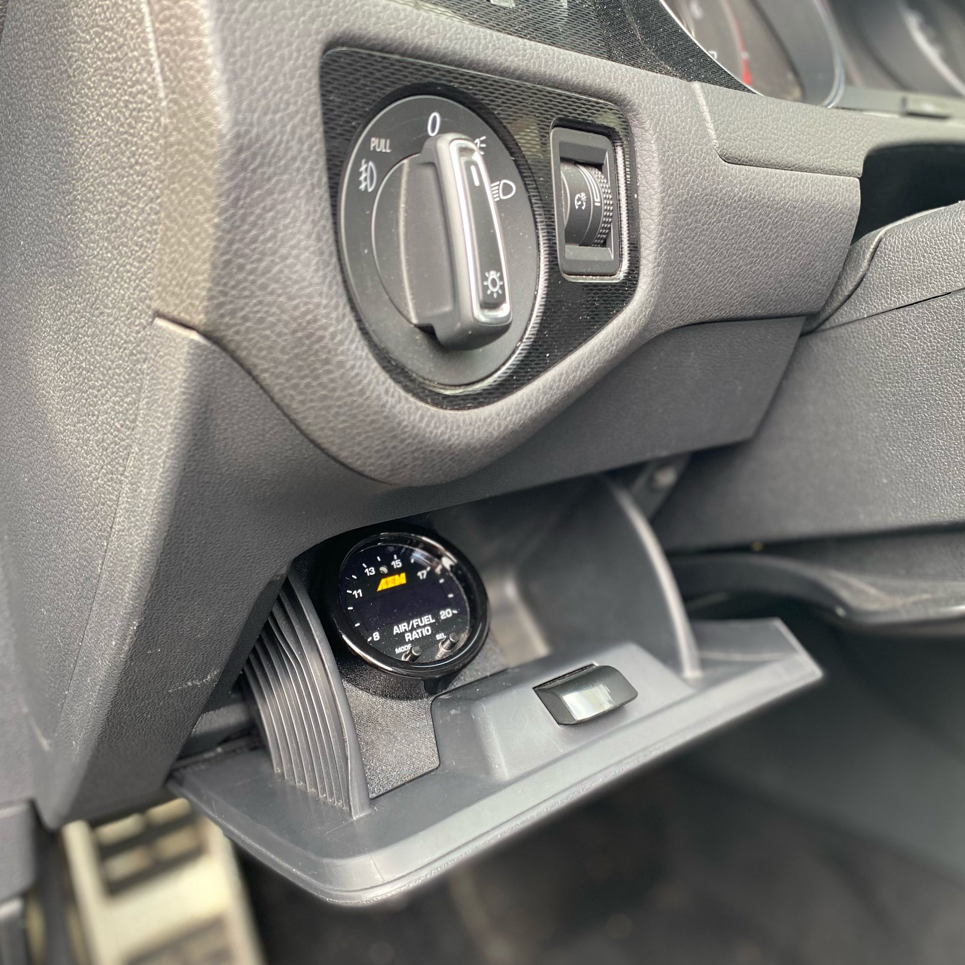 MK7 mk7.5 golf gti tdi R coin tray gauge pod cubby 2015 2016 2017 2018 2019